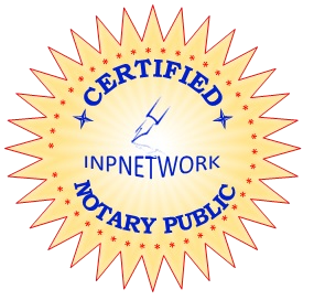 INP Network Certified Notary Public Seal 042217